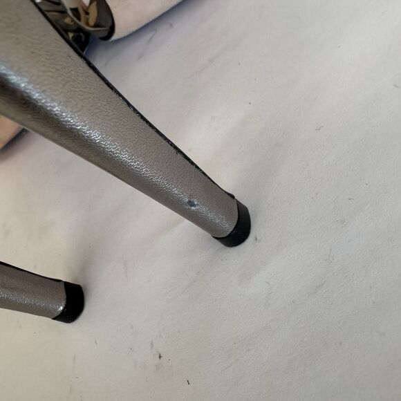 Klub Nico Millie Gun Metal Cutout Leather High Heel Sandals Women 11 Sexy Party - Picture 8 of 14